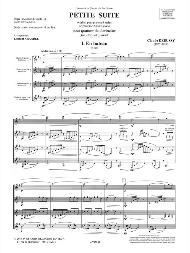 Partitions de Laurent Arandel | partitions-musicales.net